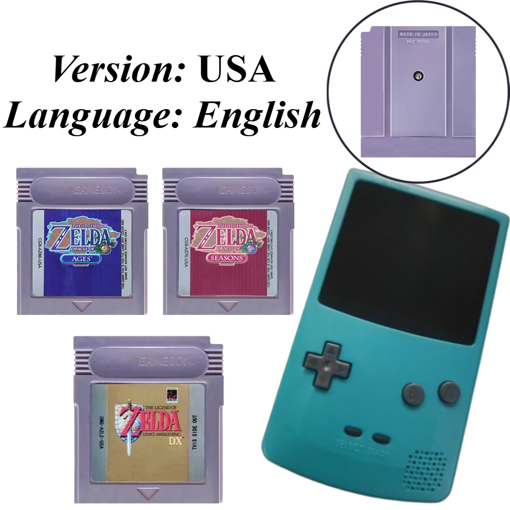 Musical Instrument Zelda - 2026 GBC 게임 카드 젤다의 전설