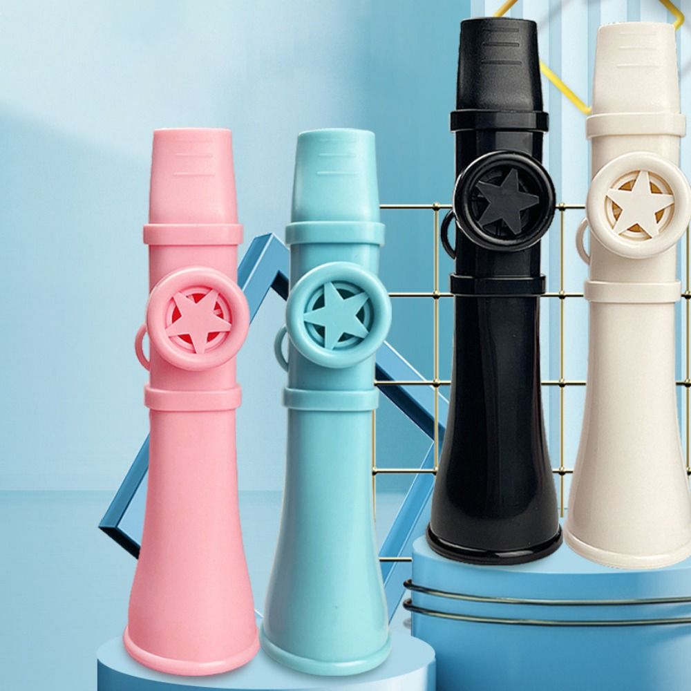 Musical Instrument Easy To Learn - 휴대용 ABS 카주 플루트 끈이 있어