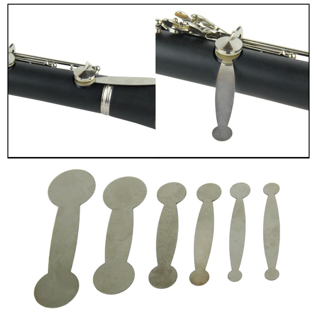 Musical Instrument Bazooka - 6pcs 클라리넷 패드 수리 도구 키트