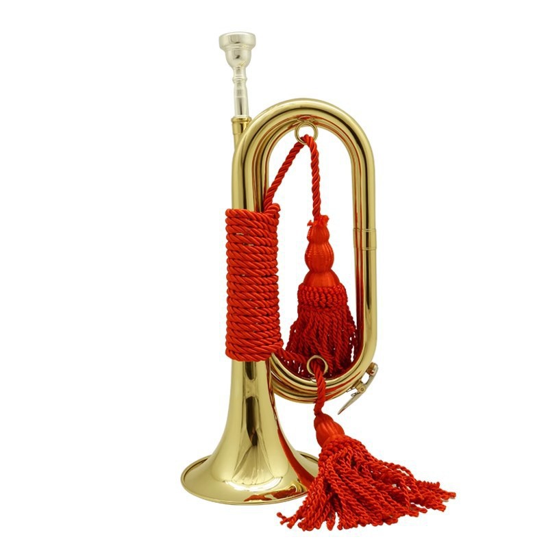 Musical Instrument Bugle - 악기, B♭조 버글, 핸드 로프, 마칭밴드,