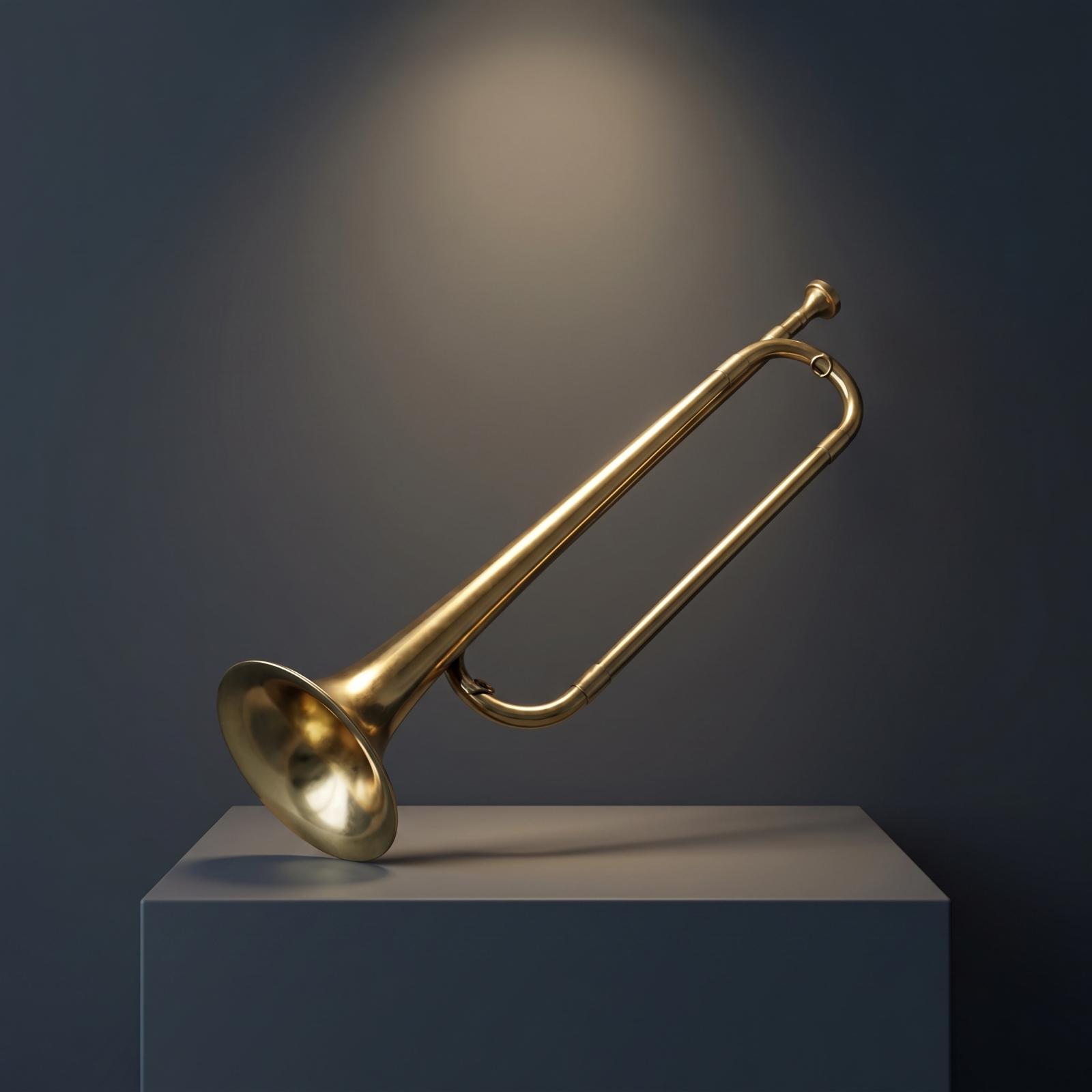 Musical Instrument Bugle - 클래식 버글 브라스 호른 청소년용 관악기