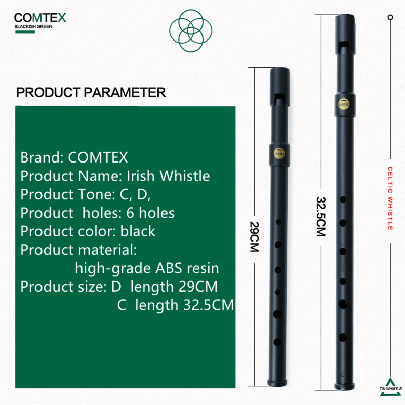 아일랜드 COMTEX 주석 휘슬 플루트 C & D 튠, - Musical Instrument Irish 리뷰 및 가격