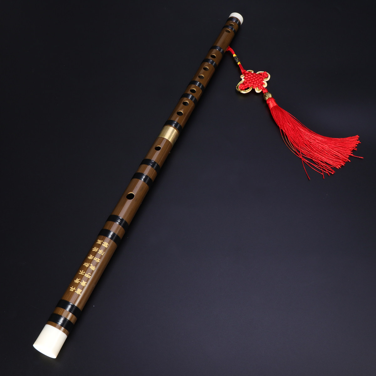 대나무 플루트 손으로 조각한 황동 전통 중국식 플루트  - Musical Instrument Fife 리뷰 및 가격