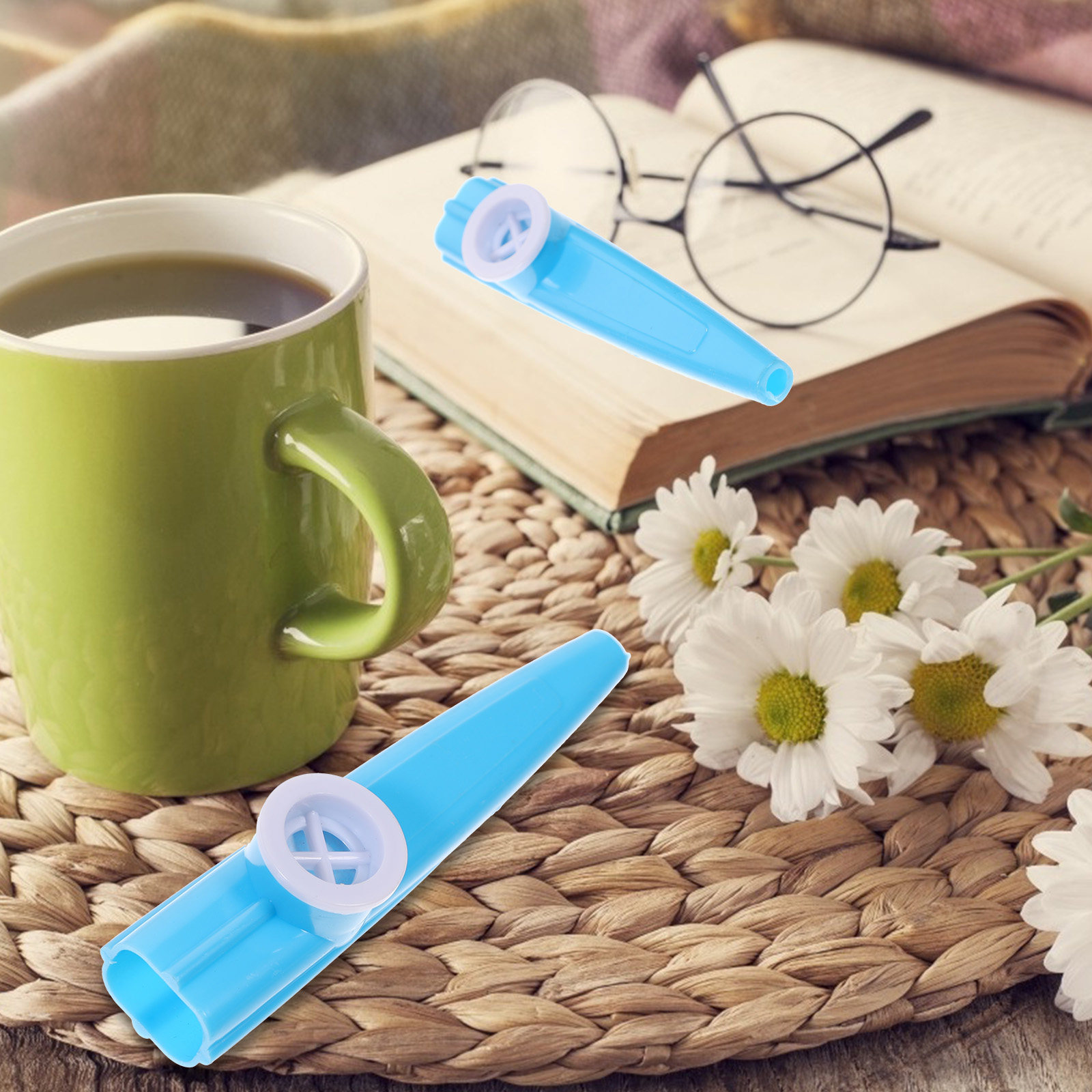 10Pcs Kazoo 악기 다채로운 플라스틱 Kazoo - Musical Instrument Easy To Learn 리뷰 및 가격