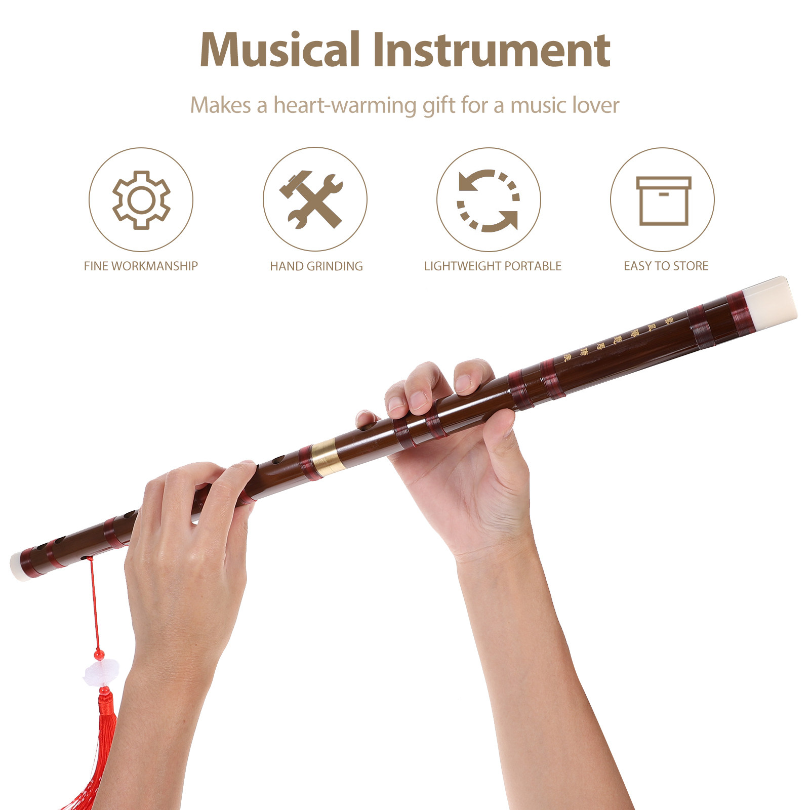 전문가급 대나무 플루트 중국식 피프 플루트 수공예 목공 - Musical Instrument Fife 리뷰 및 가격
