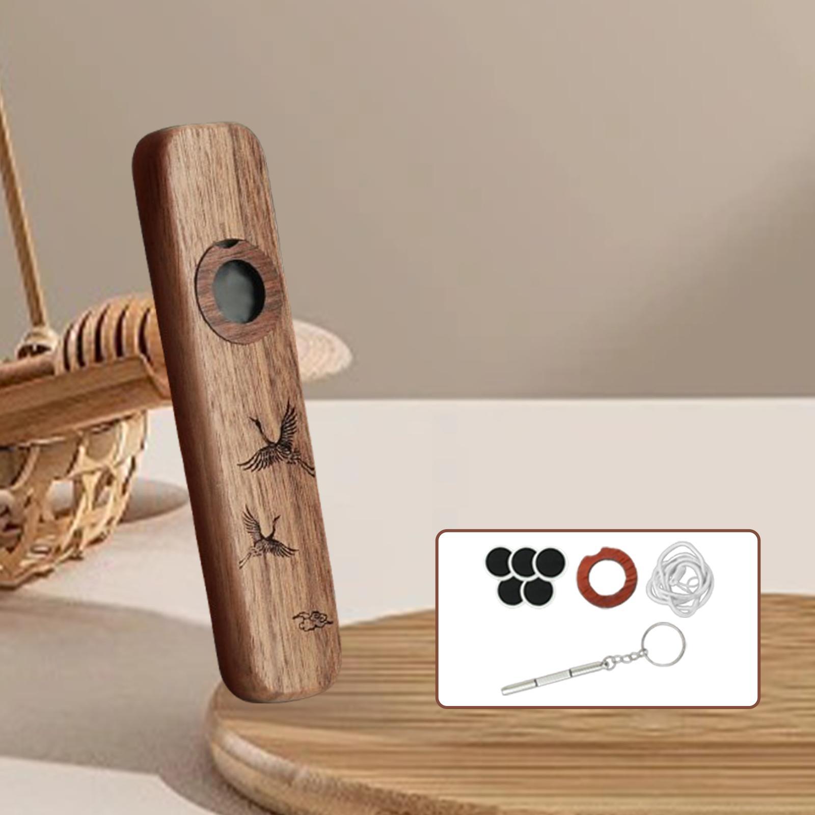 휴대용 악기 선물, 배우기 쉬운 나무 카주 플루트, 솔 - Musical Instrument Easy To Learn 리뷰 및 가격