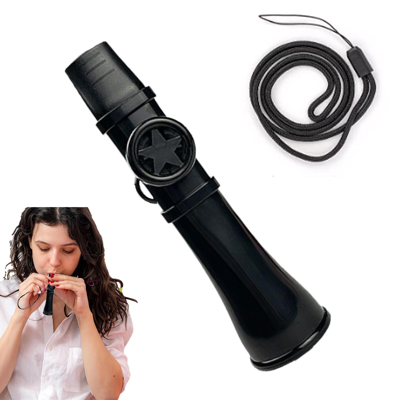 휴대용 ABS 카주 플루트, 학습하기 쉬운 끈이 있는  - Musical Instrument Easy To Learn 리뷰 및 가격