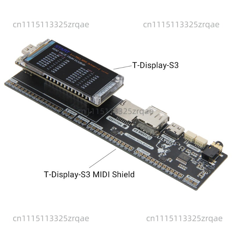 T-Display-S3 MIDI 쉴드 개발 보드(악기  - Musical Instrument Digital Interface (Midi) 리뷰 및 가격
