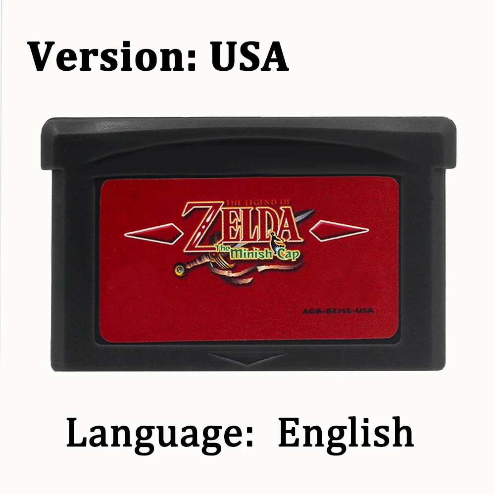 GBA 게임 카드 카트리지 32비트 비디오 게임 콘솔  - Musical Instrument Zelda 리뷰 및 가격