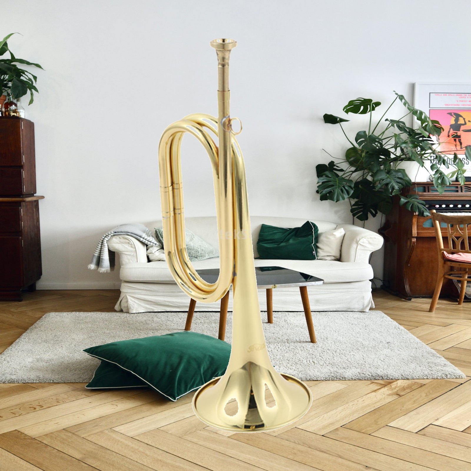 트럼펫 스카우트 나팔 악기 서양 관악기 초보자를 위한  - Musical Instrument Bugle 리뷰 및 가격
